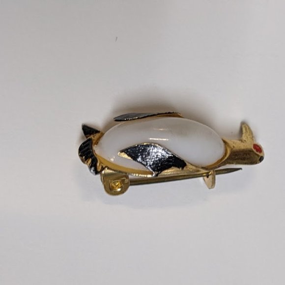 Vintage 50's Jelly Belly Penguin Pin Bundle Me! - Picture 5 of 5